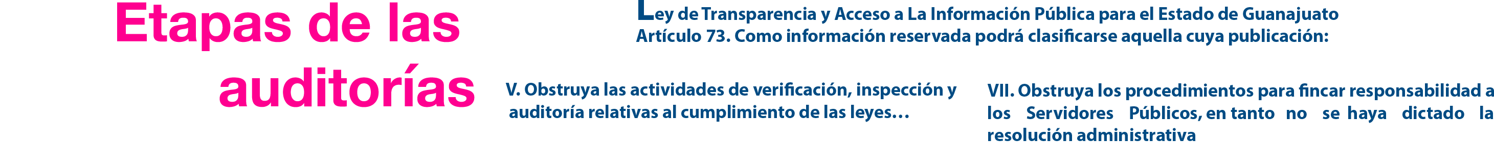 Auditorías practicadas OIC
