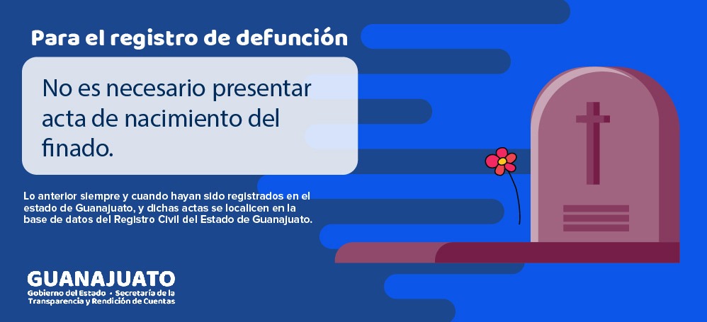 Registro de defunción